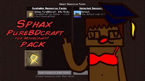 sphax modded  It hasn't been updated since it was posted